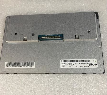 صفحه نمایش LCD 7 &quot;LCM 800 × 480RGB 380cd / m² LQ070Y3LG05 Sharp TFT LCD