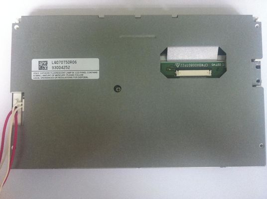 نمایشگر LCD 7 اینچی LCM 480 × 240RGB 400 سی دی / متر مکعب LQ070T5DR06 Sharp TFT LCD