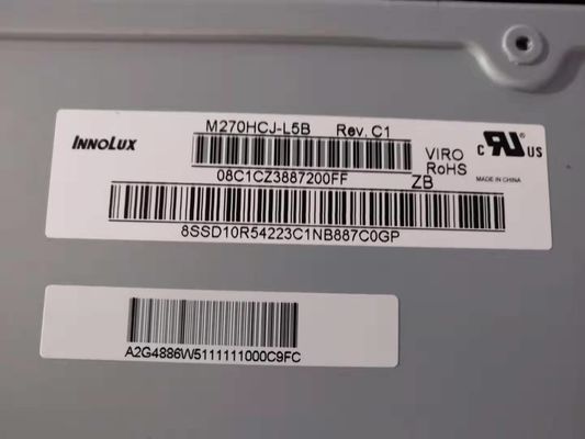 نمایشگر LCD صنعتی M270HCJ-L5B Innolux 27.0 &quot;1920 (RGB) × 1080 250 cd / m²
