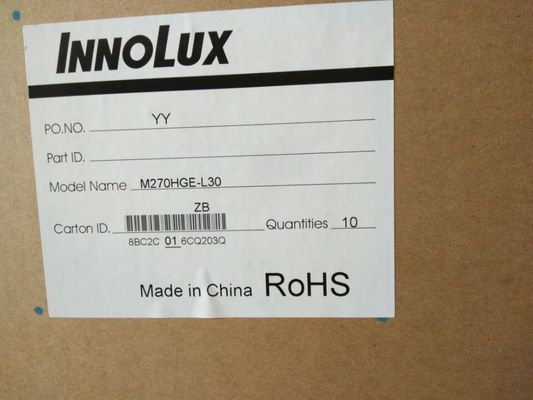 نمایشگر LCD صنعتی M270HGE-L30 CHIMEI Innolux 27.0 &quot;1920 (RGB) × 1080 300 cd / m²