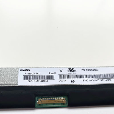 N116BCA-EA1 Innolux 11.6 &quot;1366 (RGB) 8 768 250 cd / m² نمایشگر LCD صنعتی
