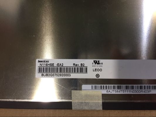 نمایشگر LCD صنعتی N116HSE-EA2 Innolux 11.6 &quot;1920 (RGB) × 1080 300 cd / m²