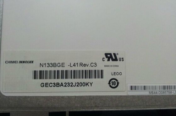 N133BGE-L41 Innolux 13.3 &quot;1366 (RGB) 8 768 220 cd / m² نمایشگر LCD صنعتی