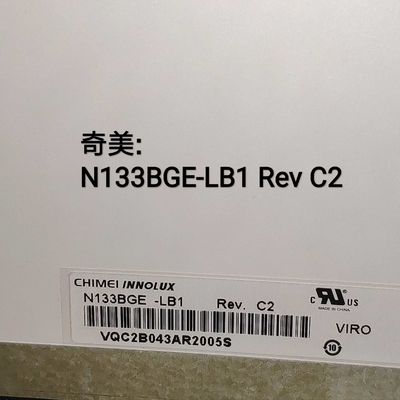 صفحه نمایش LCD صنعتی N133BGE-LB1 CHIMEI Innolux 13.3 &quot;1366 (RGB) 8 768 200 cd / m²