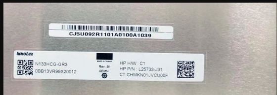 نمایشگر LCD صنعتی N133HCG-GR3 Innolux 13.3 &quot;1920 (RGB) 80 1080 400 cd / m²