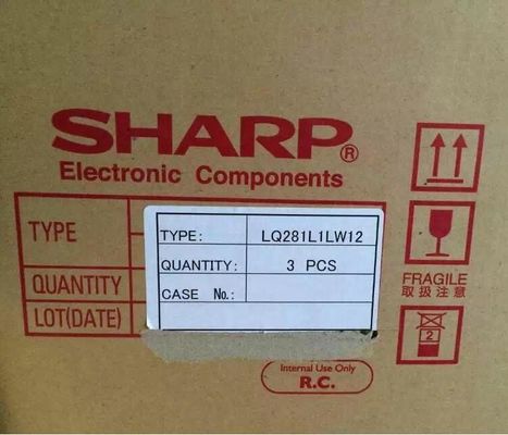 نمایشگر LCD 28.1 اینچی LCM 2048 × 2048RGB 225cd / m² LQ281L1LW12 Sharp TFT LCD