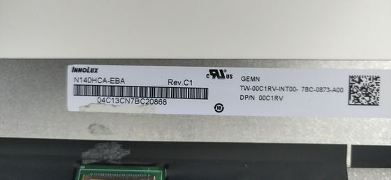 نمایشگر LCD صنعتی N140HCA-EBA INNOLUX 14.0 &quot;1920 (RGB) × 1080 220 cd / m²