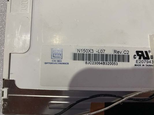 نمایشگر LCD صنعتی N150X3-L07 CMO 15.0 &quot;1024 (RGB) × 768 170 cd / m²