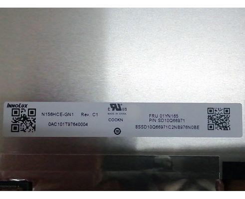 نمایشگر LCD صنعتی N156HCE-GN1 Innolux 15.6 &quot;1920 (RGB) 80 1080 500 cd / m²