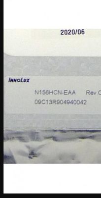 نمایشگر LCD صنعتی N156HCN-EAA Innolux 15.6 &quot;1920 (RGB) 80 1080 250 cd / m²
