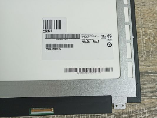 نمایشگر LCD صنعتی N156HGE-LA1 CHIMEI Innolux 15.6 &quot;1920 (RGB) 80 1080 300 cd / m²