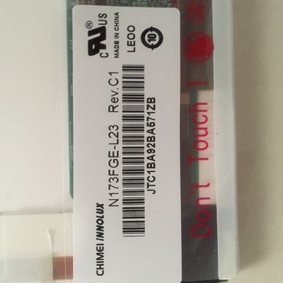 نمایشگر LCD صنعتی N173FGE-L23 CHIMEI Innolux 17.3 &quot;1600 (RGB) × 900 220 cd / m²