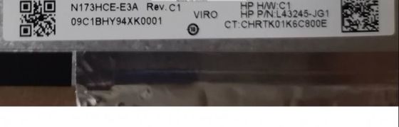 نمایشگر LCD صنعتی N173HCE-E3A Innolux 17.3 &quot;1920 (RGB) × 1080 300 cd / m²