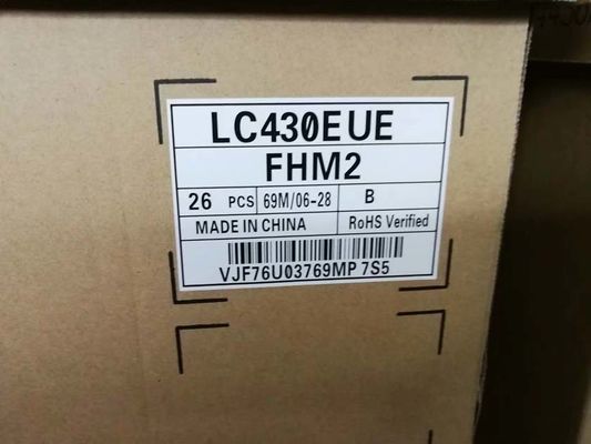 LC430EUE-FHM2 LG Display 43 &quot;1920 (RGB) × 1080 300cd / m2 INDUSTRIAL LCD DISPLAY 51PPI