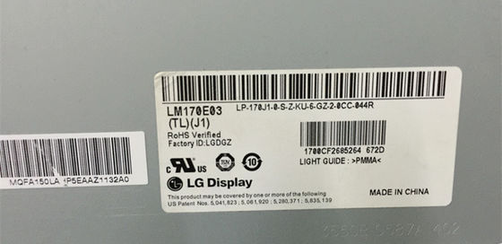 نمایشگر LCD صنعتی LM170E03-TLG2 LG.Philips LCD 17.0 &quot;1280 × 1024 300 cd / m²