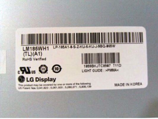 نمایشگر LCD LCD LM185WH1-TLA1 LG 18.5 &quot;1366 × 768 300cd / m2