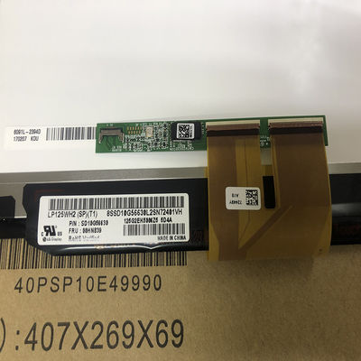 12.5 اینچ 1366x768 صفحه نمایش LCD 300 سی دی / M2 125PPI LP125WH2-SPT1