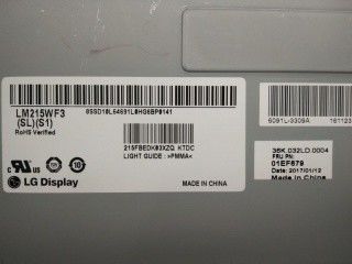 LM215WF3-SLQ1 LG Display 21.5 &quot;1920 (RGB) × 1080 250 cd / m² Display LCD LCD INDUSTRIAL