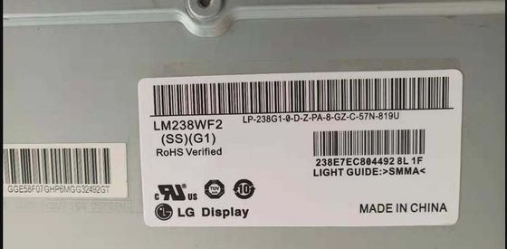 92PPI 23.8" Square Tft Display 250cd/m2 LM238WF2-SSG1 89/89/89/89 (Min.) ((CR≥10)