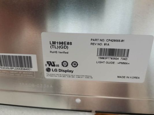 LM190E08-TLGD LG Display 19.0 &quot;1280 (RGB) × 1024 300 cd / m² Display LCD LCD Display
