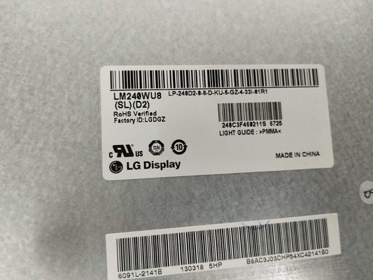 LM240WU8-SLD2 LG Display 24.0 &quot;1920 (RGB) × 1200 350 cd / m² INDUSTRIAL LCD DISPLA