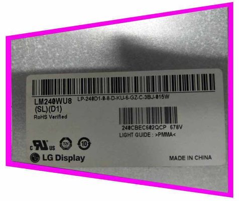 LM240WU8-SLD1 LG Display 24.0 &quot;1920 (RGB) × 1200 300 cd / m² Display LCD LCD