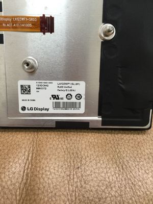 12.3" 1920×720 167PPI 720cd/m2 پانل LCD TFT LA123WF1-SL01 89/89/89/89 (نوع)