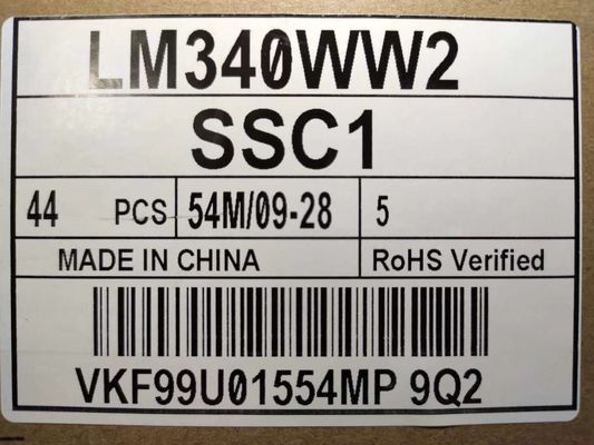 صفحه نمایش LCD صنعتی LM340WW2-SSC1 LG 34 &quot;2560 (RGB) × 1080 300 cd / m²