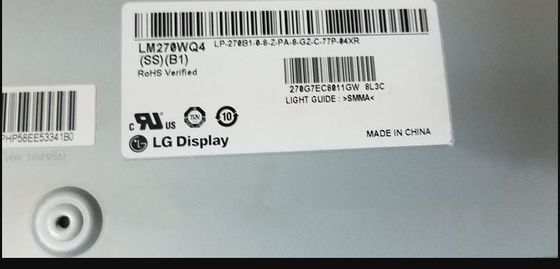 نمایشگر LCD صنعتی LM270WQ4-SSB3 LG 27.0 &quot;2560 (RGB) × 1440 350 cd / m LCD