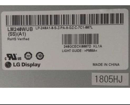 LM240WUB-SSA1 LG Display 24.0 &quot;1920 (RGB) × 1200 350 cd / m² نمایشگر LCD صنعتی
