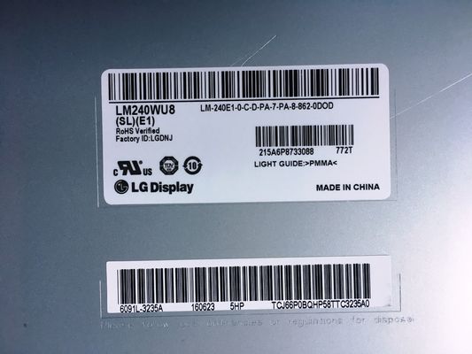 نمایشگر LCD صنعتی LM240WU8-SLD4 LG 24.0 &quot;1920 (RGB) × 1200 250 cd / m²