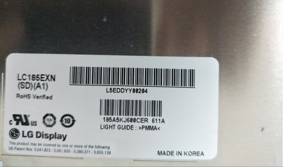 LC185EXN-SDA1 LG Display 18.5 &quot;1366 (RGB) × 768 250 cd / m² Display LCD LCD INDUSTRIAL