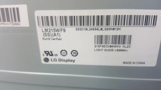 صفحه نمایش LCD صنعتی LM215WF9-SSA2 LG 21.5 &quot;1920 (RGB) 80 1080 250 cd / mUST