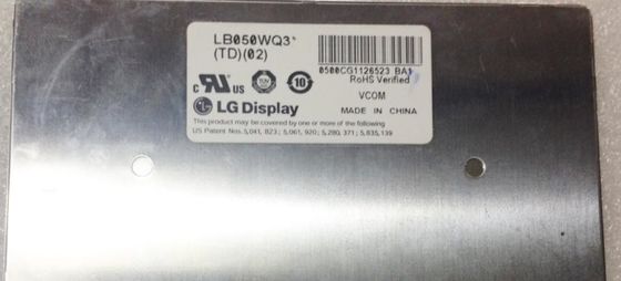 LB050WQ3-TD02 LG. LCD 5.0" 480×272 ((RGB) 500 cd/m2 نمایشگر LCD صنعتی