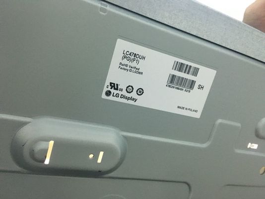 47&quot; 1920×1080 400cd/m2 46PPI Square Tft Screen LC470DUH-PGF1 89/89/89/89 (نوع)