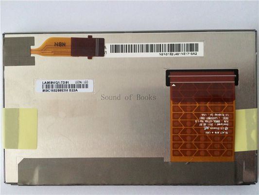 5.0 &quot;480 × 234 RGB 1100cd / m2 صفحه LCD LCD صنعتی 106PPI LA050WQ1-TD01