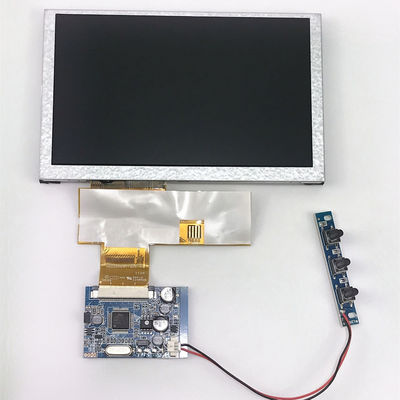 5.0 اینچ 800 × 480 RGB 188PPI پنل ال سی دی صنعتی HSD050IDW1-A20 HannStar 0.98W