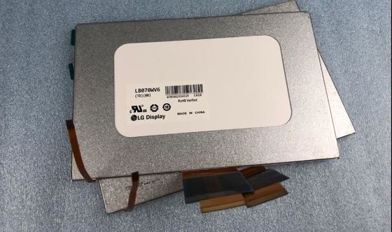صفحه نمایش 7.0 &quot;800 × 480 350cd / M2 134PPI Square Tft LB070WV6-TD08