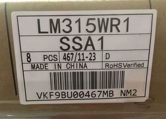 LM315WR1-SSB1 صفحه نمایش LG 32&quot; 3840 ((RGB) × 2160، UHD 139PPI 350 cd/m2 صفحه نمایش LCD صنعتی